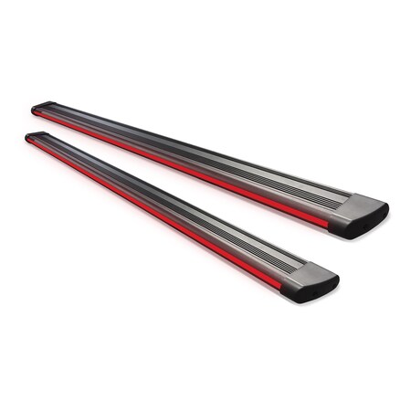 Broadfeet R66 Unvrsl Running Board, SBFO-229-R66-X-REDLGT SBFO-229-R66-X-REDLGT